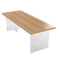 1/3/4/5 Pieces Modern Dining Set Rectangle Pine Wood Dining Table for Kitchen
