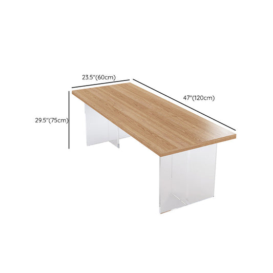 1/3/4/5 Pièces Ensemble de restauration moderne Table à manger en bois en pin pour cuisine