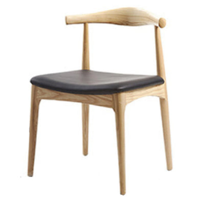 Industrial 1/5/7 Pieces Dining Set Rectangle Pine Wood Dining Table Set for Cafe 1 Black Chair Clearhalo 'Dining Room Sets' 'Dining Tables & Seating' 'dining_room_set' 'furn' 'furn_dining_room_set' 'Furniture' 'Kitchen & Dining Furniture' 6814946