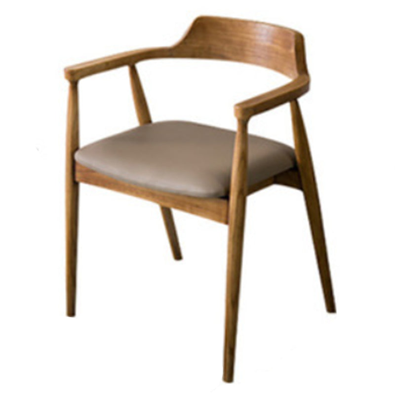 Industrial 1/5/7 Pieces Dining Set Rectangle Pine Wood Dining Table Set for Cafe 1 Brown Chair Clearhalo 'Dining Room Sets' 'Dining Tables & Seating' 'dining_room_set' 'furn' 'furn_dining_room_set' 'Furniture' 'Kitchen & Dining Furniture' 6814948