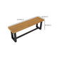 Industrial 1/3/5 Pieces Dining Set Rectangle Wood Dining Table for Dining Room Cafe