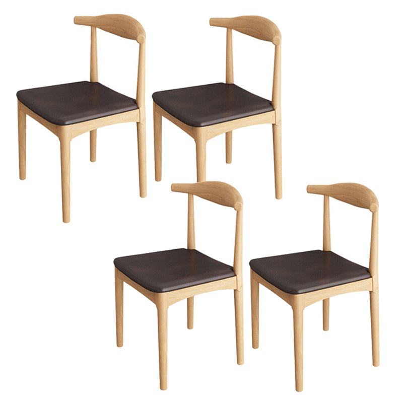 Moderna 1/4/5/7 Piezas Juego de comedor Rectángulo Mesa de comedor de madera de pino para sala de estar