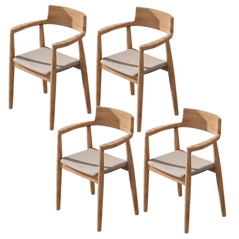 Moderna 1/4/5/7 Piezas Juego de comedor Rectángulo Mesa de comedor de madera de pino para sala de estar