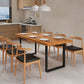 Industrial 1/2/7 Pieces Dining Set Rectangle Wood Dining Table for Dining Room