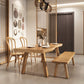 Industrial 1/4/5/6 Pieces Dining Set Rectangle Wood Dining Table for Dining Room