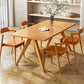 Industrial 1/2/5 Pieces Dining Set Rectangle Pine Wood Dining Table for Dining Room