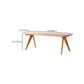 Industrial 1/2/5 Pieces Dining Set Rectangle Pine Wood Dining Table for Dining Room