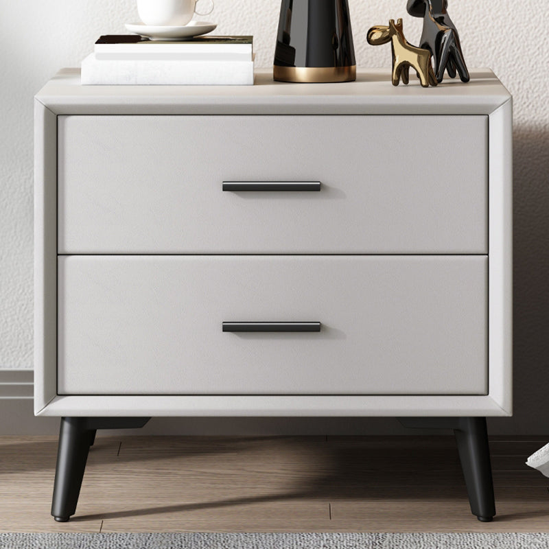 Contemporary Accent Table Nightstand Drawer Storage Nightstand Clearhalo 'Bedroom Furniture' 'furn' 'furn_night_stand' 'Furniture' 'night_stand' 'Nightstands' 6815221