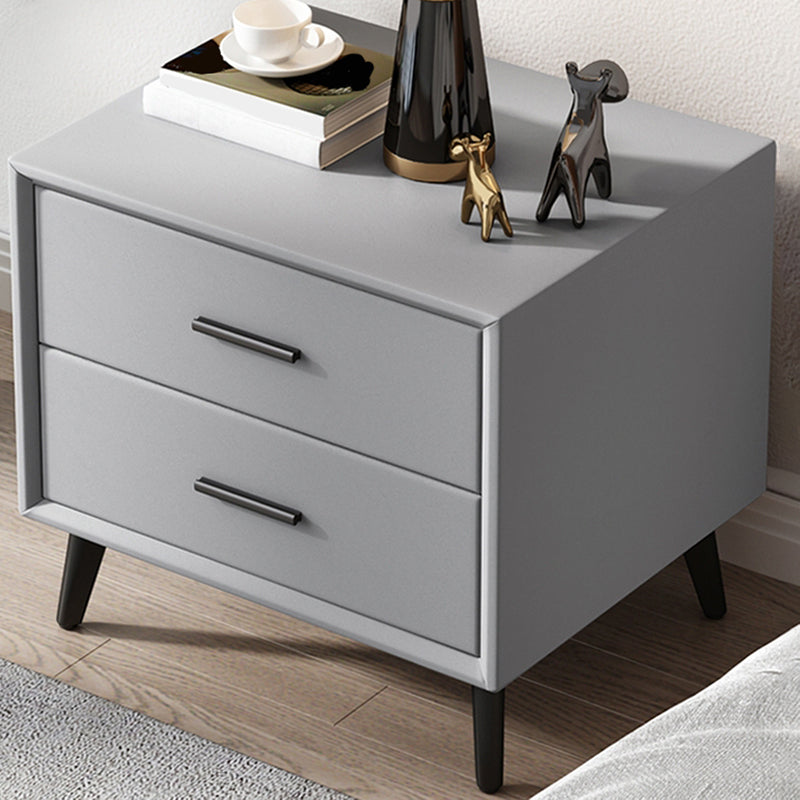 Contemporary Accent Table Nightstand Drawer Storage Nightstand Clearhalo 'Bedroom Furniture' 'furn' 'furn_night_stand' 'Furniture' 'night_stand' 'Nightstands' 6815223