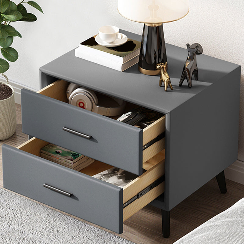 Contemporary Accent Table Nightstand Drawer Storage Nightstand Clearhalo 'Bedroom Furniture' 'furn' 'furn_night_stand' 'Furniture' 'night_stand' 'Nightstands' 6815225