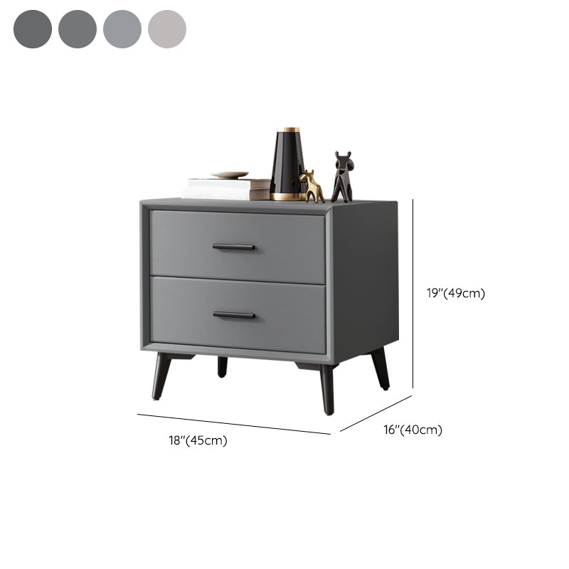 Contemporary Accent Table Nightstand Drawer Storage Nightstand Clearhalo 'Bedroom Furniture' 'furn' 'furn_night_stand' 'Furniture' 'night_stand' 'Nightstands' 6815242