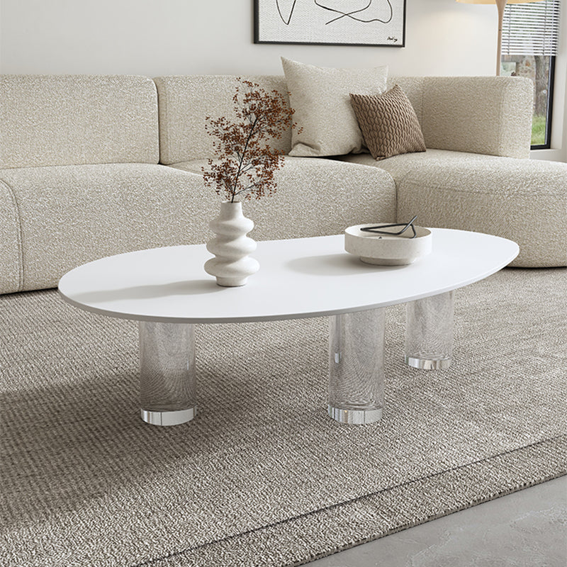 27-inch brede moderne salontafel 3 poten koffie-cocktailtafel