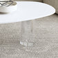 27-inch brede moderne salontafel 3 poten koffie-cocktailtafel