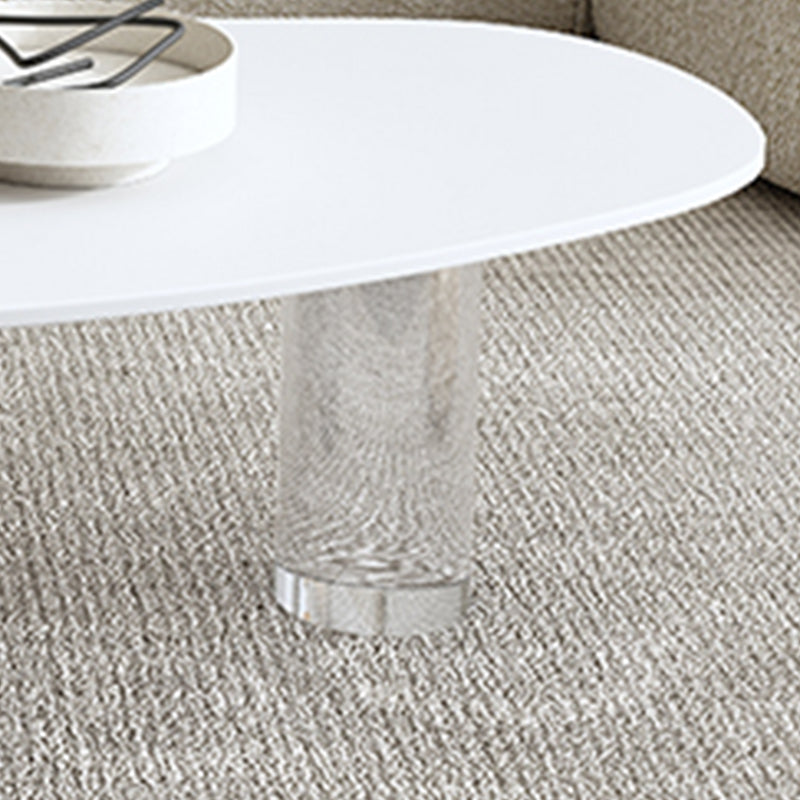 27-inch brede moderne salontafel 3 poten koffie-cocktailtafel