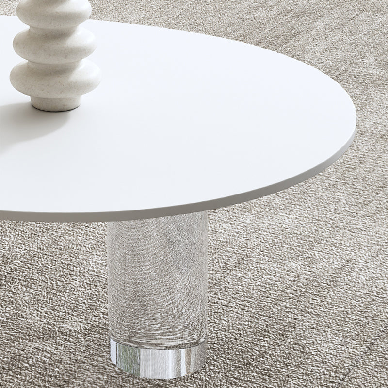 27-inch brede moderne salontafel 3 poten koffie-cocktailtafel