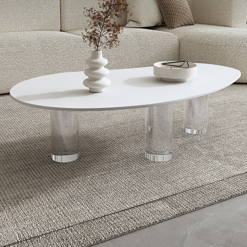 27-inch brede moderne salontafel 3 poten koffie-cocktailtafel