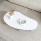 27-inch brede moderne salontafel 3 poten koffie-cocktailtafel