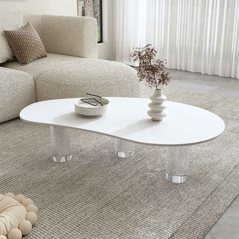 27-inch brede moderne salontafel 3 poten koffie-cocktailtafel
