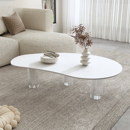 27-inch brede moderne salontafel 3 poten koffie-cocktailtafel
