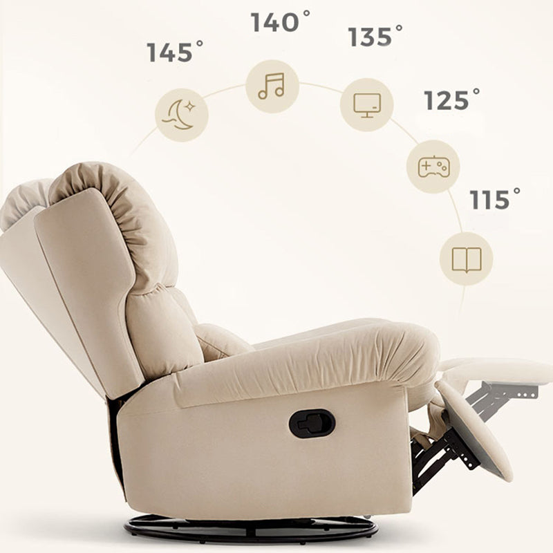 Swivel Rocker Wing sedia reclinabile assistenza lombare Recliner