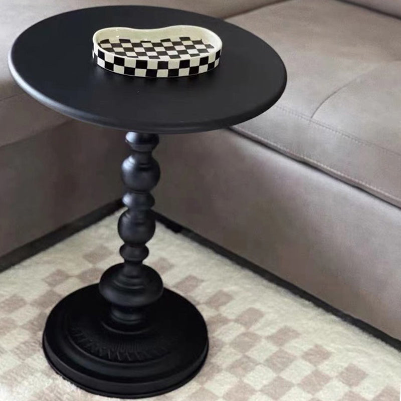 16.5 "W x 16.5" D x 20,5 "H Sofa Zijkant Accent Table metalen voetstuk Eindtafel