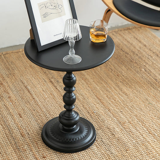 16,5 "w x 16,5" d x 20,5 "HEFA TABELLO DI ACCENTO LATERO DI SOFA TABELLA FEDESTALE METALE