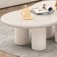 15"H Contemporary Coffee Table Wooden 4 Legs Coffee Cocktail Table Clearhalo 'Coffee & Accent Tables' 'Coffee Tables' 'coffee_tables' 'furn' 'furn_coffee_tables' 'Furniture' 'Living Room Furniture' 6815814