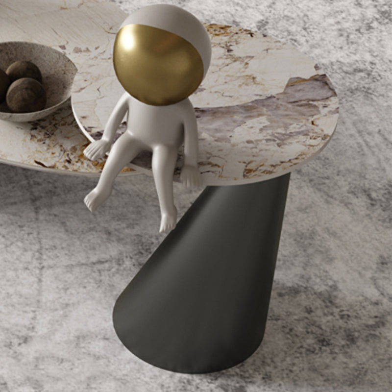 Table basse moderne sans table basse simple de forme libre pénible