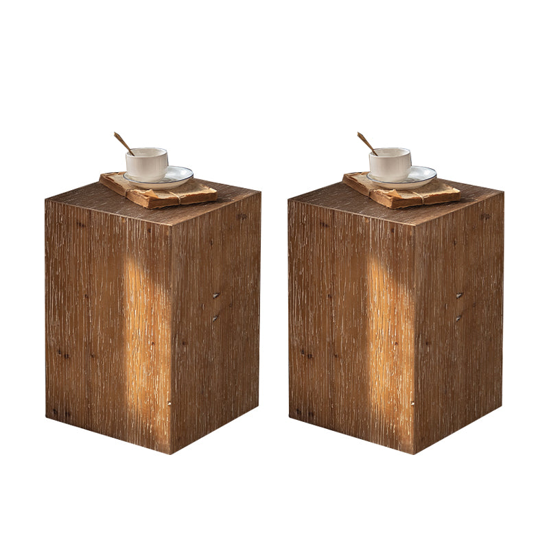 Tavolo laterale accento a forma geometrica tavolo da camera da letto semplice