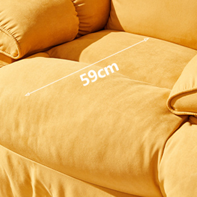 Microsuede Recliner Single Manual Reclining Chair with Swivel Glider Base Clearhalo 'Chairs & Seating' 'furn' 'furn_recliners' 'Furniture' 'Living Room Furniture' 'Recliners' 6816087