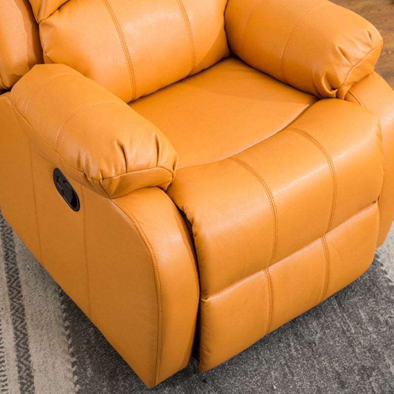 Lumbar Support Recliner Chair Massage Position Lock Standard Recliner Clearhalo 'Chairs & Seating' 'furn' 'furn_recliners' 'Furniture' 'Living Room Furniture' 'Recliners' 6816106