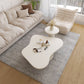 13"H Contemporary Coffee Table White Coffee Cocktail Table with Drawer Clearhalo 'Coffee & Accent Tables' 'Coffee Tables' 'coffee_tables' 'furn' 'furn_coffee_tables' 'Furniture' 'Living Room Furniture' 6816212
