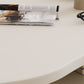 13"H Contemporary Coffee Table White Coffee Cocktail Table with Drawer Clearhalo 'Coffee & Accent Tables' 'Coffee Tables' 'coffee_tables' 'furn' 'furn_coffee_tables' 'Furniture' 'Living Room Furniture' 6816218