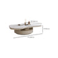 13"H Contemporary Coffee Table White Coffee Cocktail Table with Drawer Clearhalo 'Coffee & Accent Tables' 'Coffee Tables' 'coffee_tables' 'furn' 'furn_coffee_tables' 'Furniture' 'Living Room Furniture' 6816224