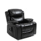 Traditional Home Theater Recliner Chair with Lumbar and Power-Push Botton Clearhalo 'Chairs & Seating' 'furn' 'furn_recliners' 'Furniture' 'Living Room Furniture' 'Recliners' 6816274