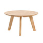 11"H Contemporary Coffee Table Solid Wood Coffee Cocktail Table