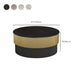 Piédestal glamour de table basse ronde en ardoise sans table basse simple pénible