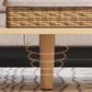 Rectangle Wood Coffee Table 4 Legs Single Coffee Table with Drawer Clearhalo 'Coffee & Accent Tables' 'Coffee Tables' 'coffee_tables' 'furn' 'furn_coffee_tables' 'Furniture' 'Living Room Furniture' 6816516