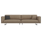 Mid Century Modern Sofa Gray Cushions Settee for Living Room 4-Seater Sofa Clearhalo 'furn' 'furn_sofas' 'Furniture' 'Living Room Furniture' 'Sofa' 'sofas' 6816660