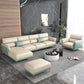 Sofa sectionnel en cuir authentique 36,22 "High Green Sofa pour le salon