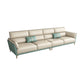 Sofa sectionnel en cuir authentique 36,22 "High Green Sofa pour le salon