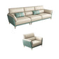 Sofa sectionnel en cuir authentique 36,22 "High Green Sofa pour le salon