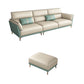 Sofa sectionnel en cuir authentique 36,22 "High Green Sofa pour le salon
