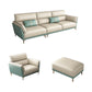 Sofa sectionnel en cuir authentique 36,22 "High Green Sofa pour le salon