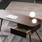 Zeitgenössischer Holz Office Desk Oval Writing Desk mit Beinen für Büro