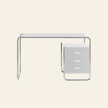 オフィス用の現代の木製オフィスデスク長方形のライティングデスク