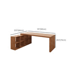 Industrial Solid Wooden Office Desk L-Shape Writing Desk for Bedroom Clearhalo 'furn' 'furn_office_desk' 'Furniture' 'Office Desks' 'Office Furniture' 'office_desk' 6817687