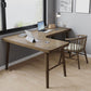 Industrial Massivholz Office Desk L-Shape Writes Desk für Schlafzimmer
