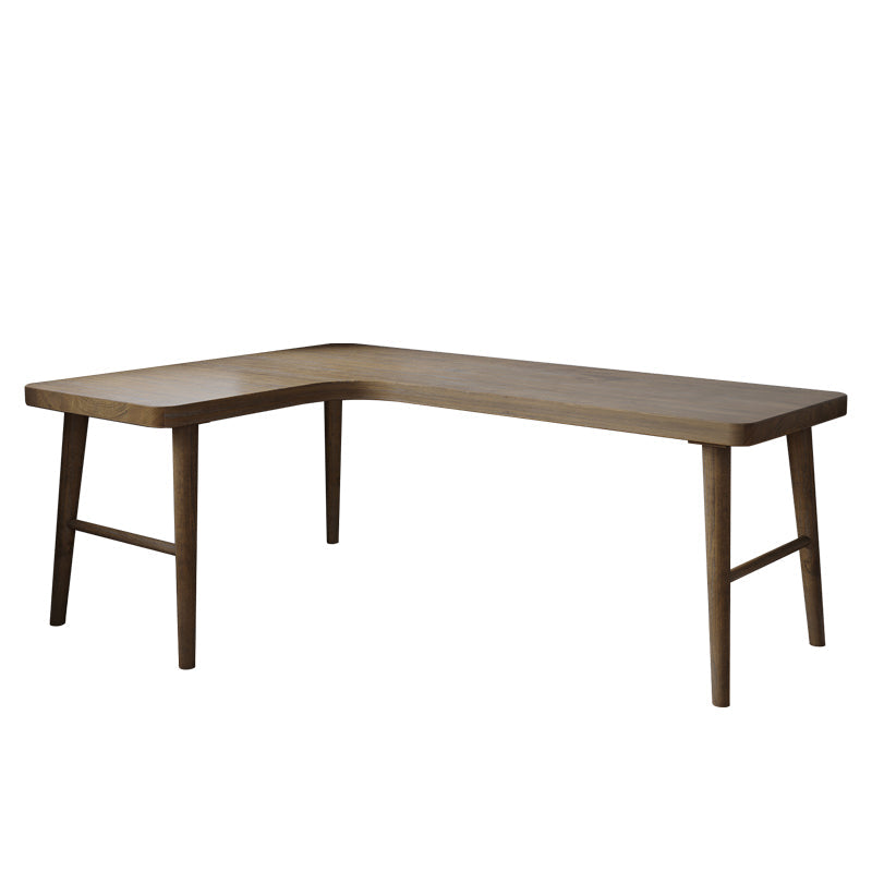 Industrial Massivholz Office Desk L-Shape Writes Desk für Schlafzimmer
