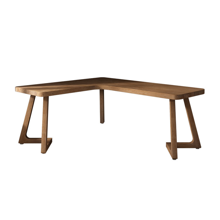 Contemporary Pine Writing Desk L-Shape Office Desk for Office Left Hand Return Clearhalo 'furn' 'furn_office_desk' 'Furniture' 'Office Desks' 'Office Furniture' 'office_desk' 6817912